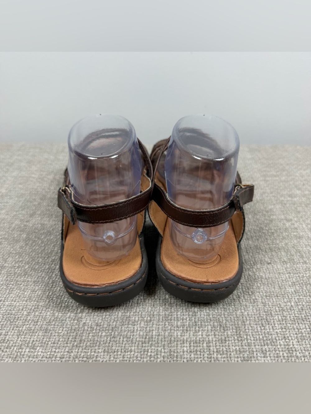 BOC Born Sandals Women’s 9 Altheda Criss Cross Strappy Brown Flats Comfort Boho - Picture 6 of 10
